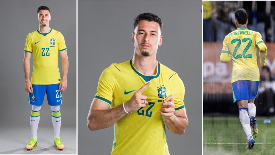 Quem é Gabriel Martinelli, camisa 22 que fez o gol da vitória contra o Japão