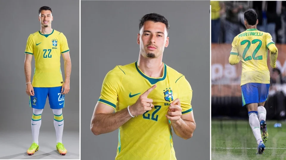 O atacante Gabriel Martinelli se tornou herói da partida desta segunda-feira (29) ao marcar o gol da vitória contra o Japão nos últimos instantes de jogo.