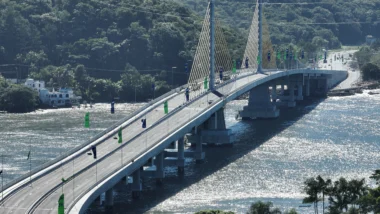 TCE-PR aponta inconsistências em custos e serviços na obra da Ponte de Guaratuba.