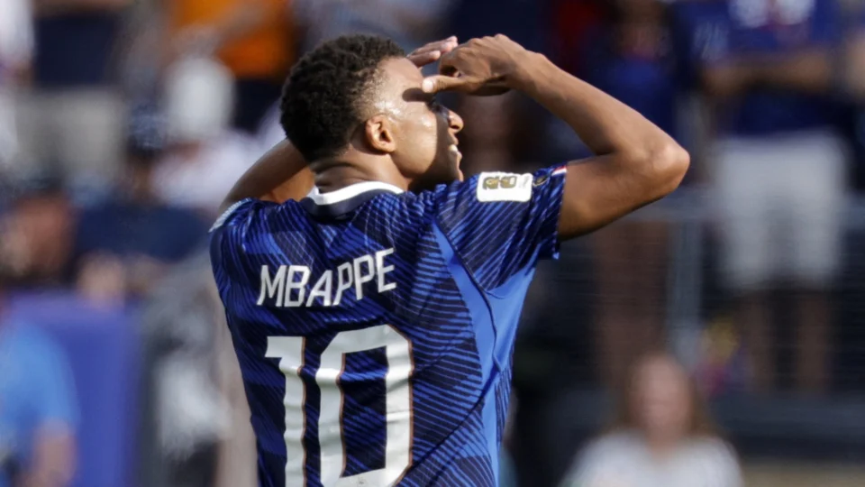 Mbappé, jogador da França