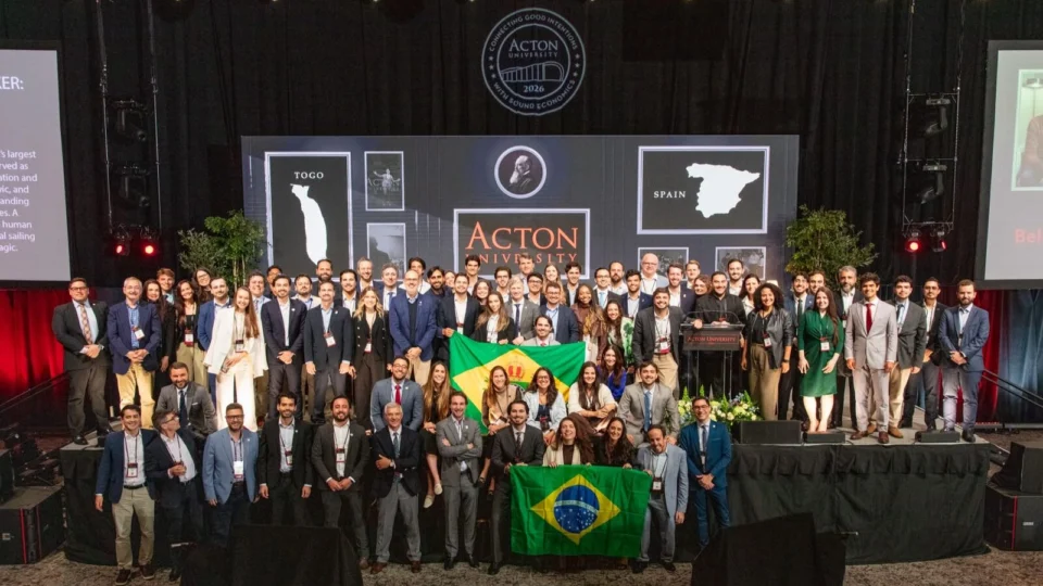 Brasileiros na Acton University: preocupação com ameaças à liberdade.