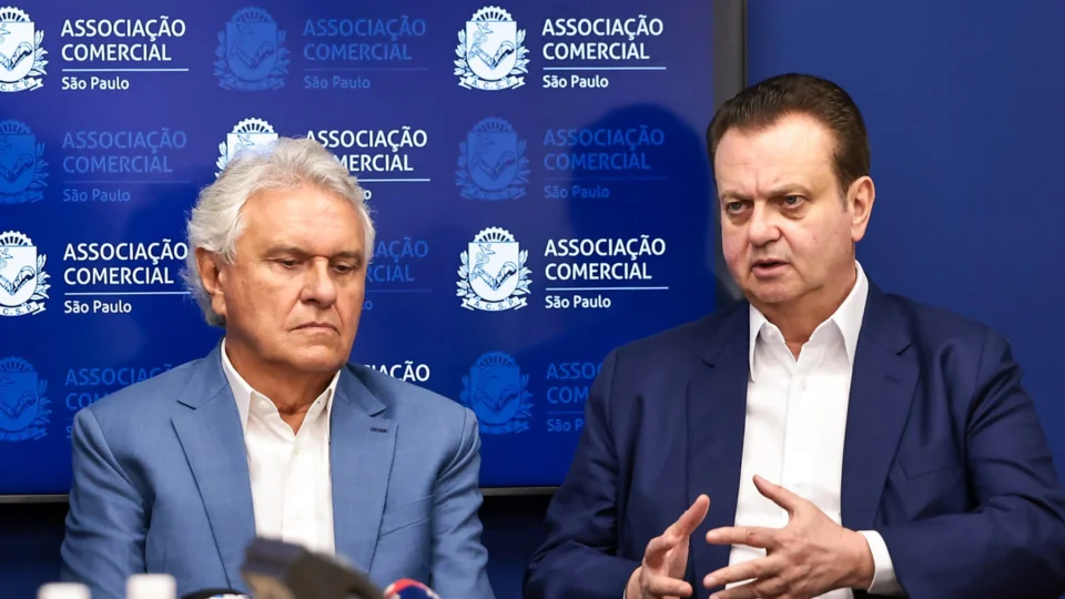 Ronaldo Caiado e Gilberto Kassab