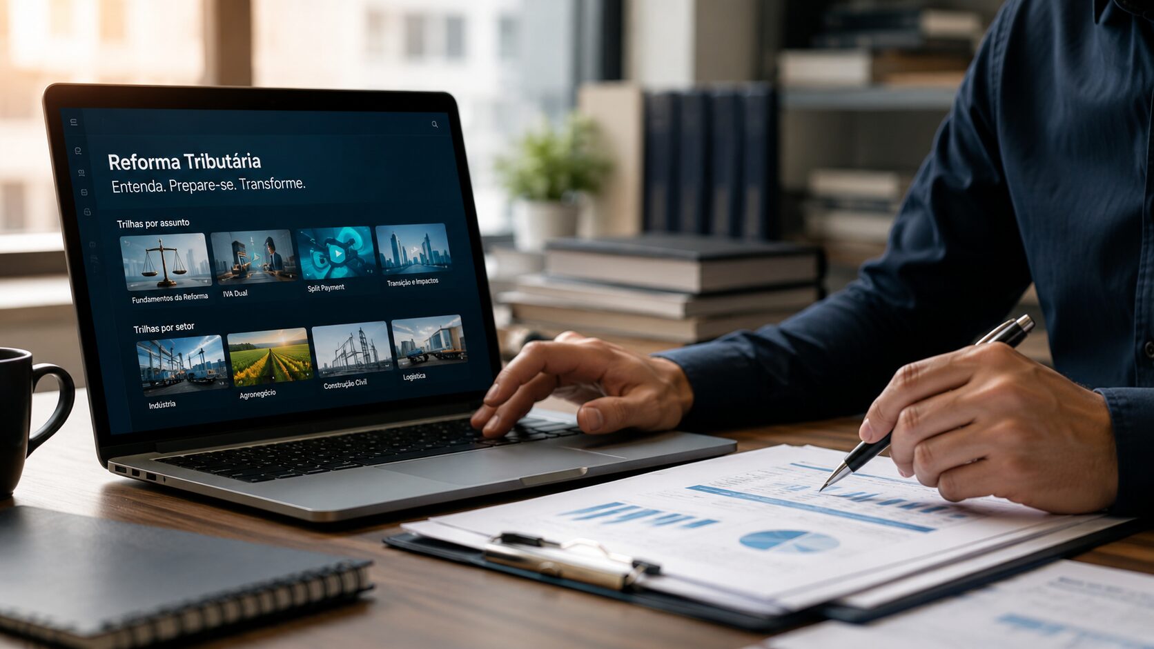 Senior lança primeira plataforma de streaming gratuita para orientar empresas sobre a Reforma Tributária