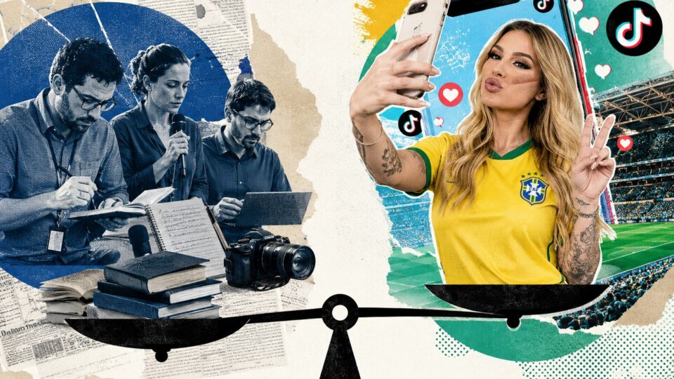 No mundo das redes sociais, jornalistas perderam o espaço para influenciadores