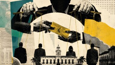 Longe de ser um mero capricho de enriquecimento privado isolado, a rachadinha funciona como o motor financeiro que gerencia e retroalimenta o “neocoronelismo urbano”. Imagem referente a matéria