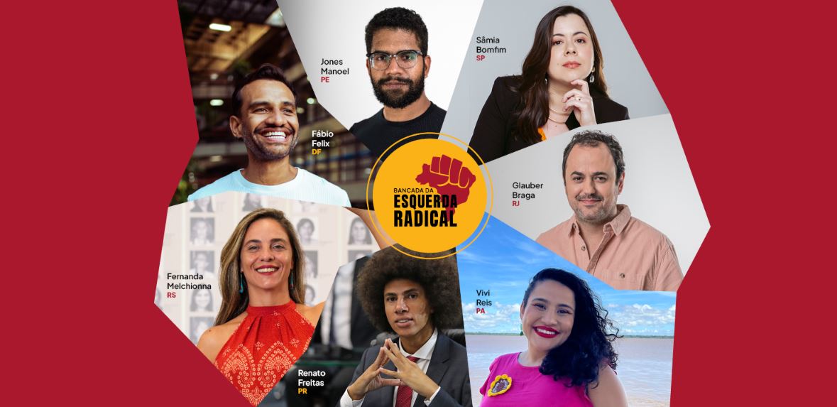 Parlamentares lançam “Bancada da Esquerda Radical” para enfrentar à direita