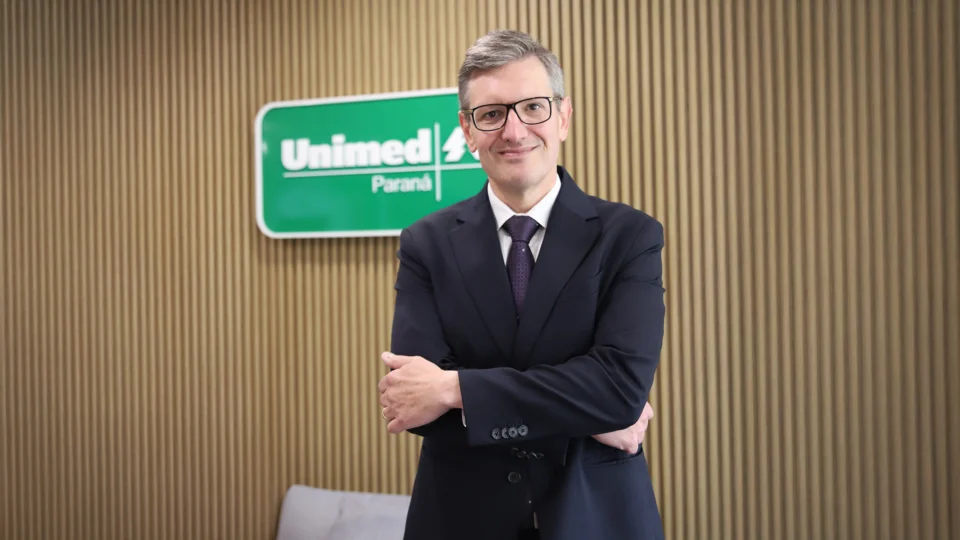Diretor-presidente da Unimed Paraná, Alexandre Gustavo Bley