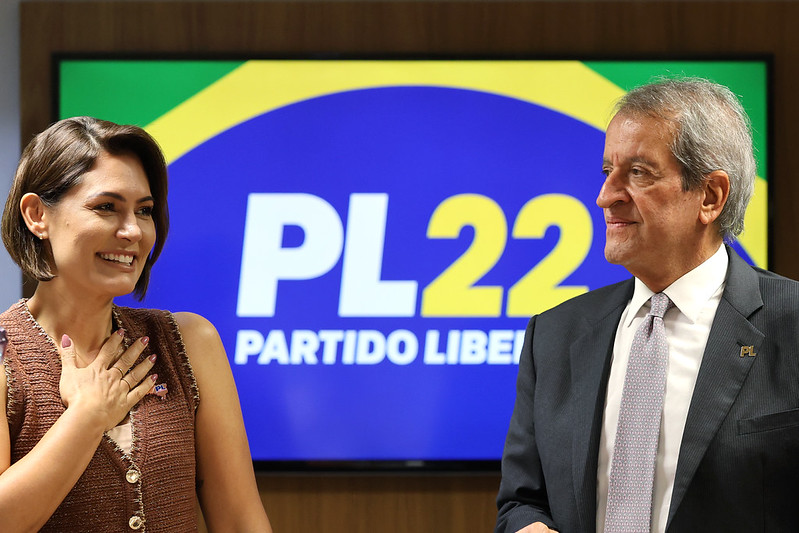 Valdemar diz que PL não substituirá Michelle no comando do PL Mulher
