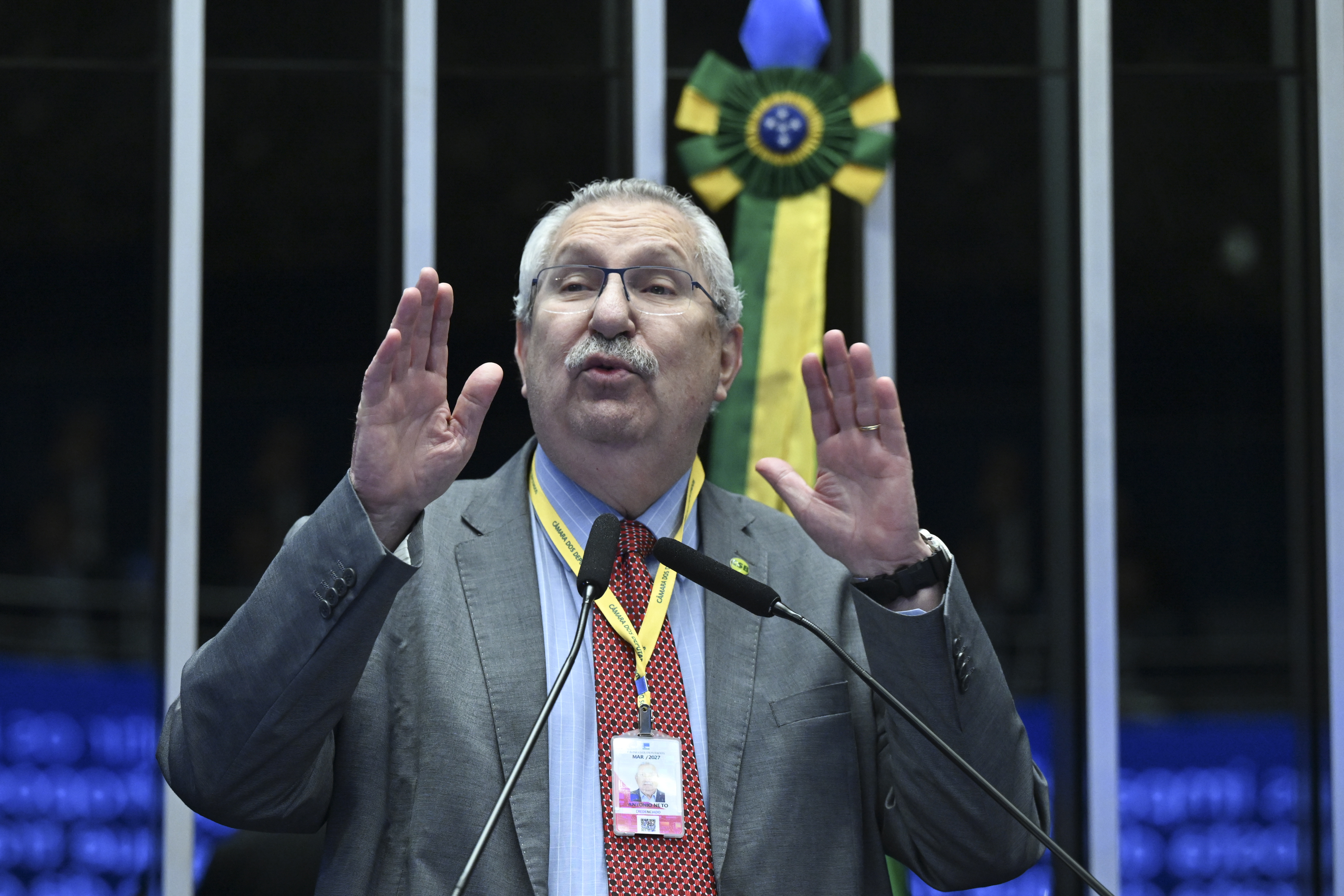 PDT indica sindicalista Antônio Neto para vaga de primeiro suplente em uma das pré-candidaturas ao Senado.