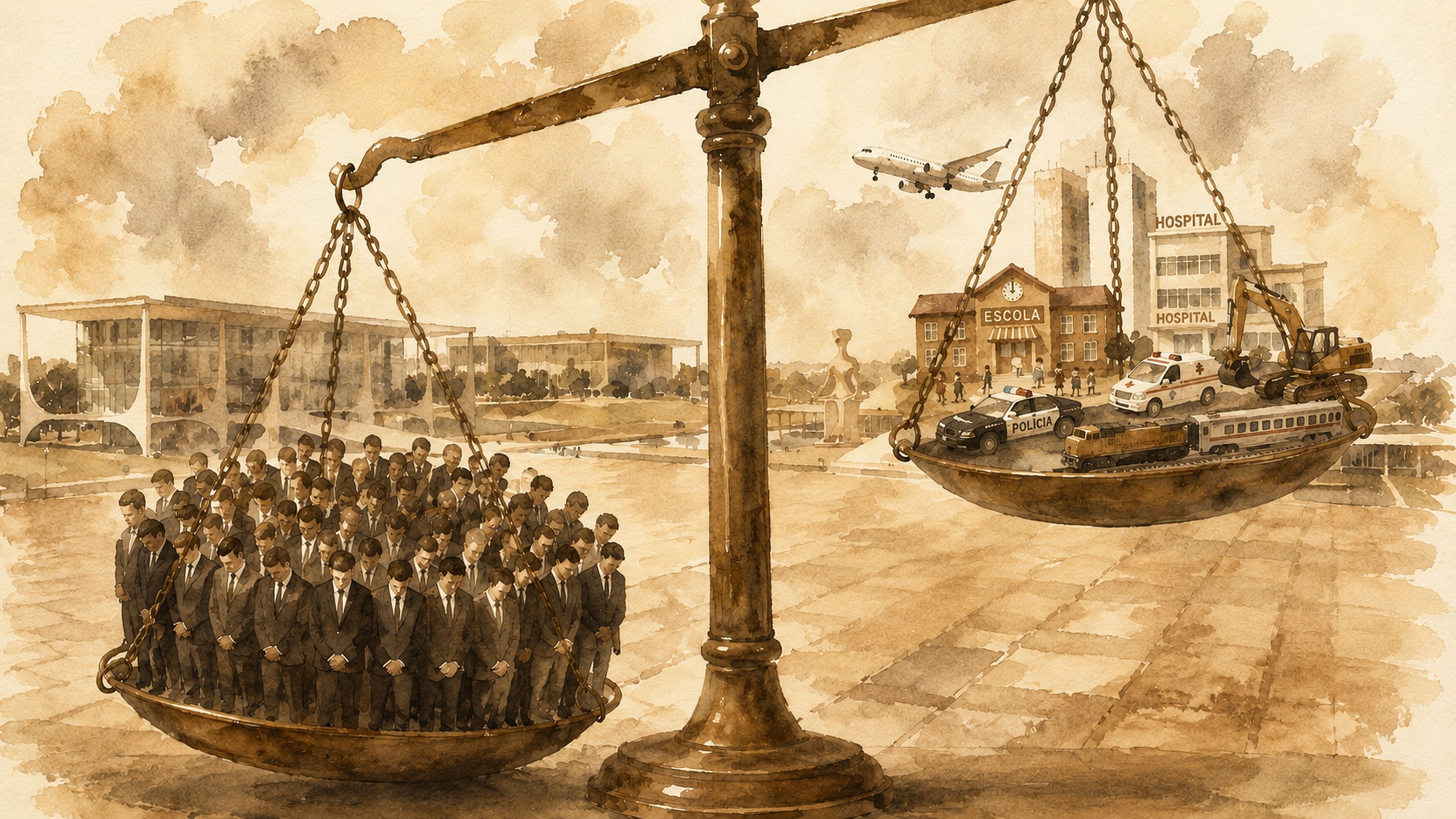 Não é com órgãos e comissões que se racionaliza o gasto público