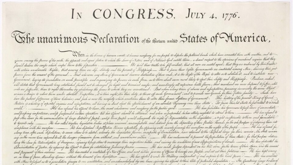 “Todos os homens são criados iguais”: há 250 anos, EUA ganhavam certidão de nascimento