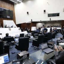 Plenário da Assembleia Legislativa do Paraná: projetos tentam combater a agenda LGBT. Imagem referente a matéria