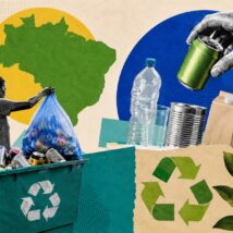 Ser reciclável e ser reciclado continuam sendo dois fatos distintos que o mercado ainda precisa aprender a separar. Imagem referente a matéria