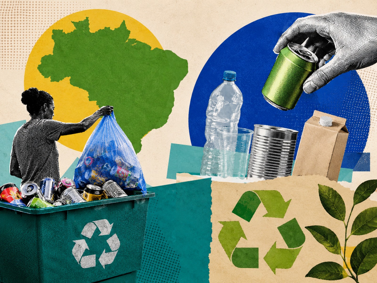 O abismo entre o reciclável e o reciclado no Brasil