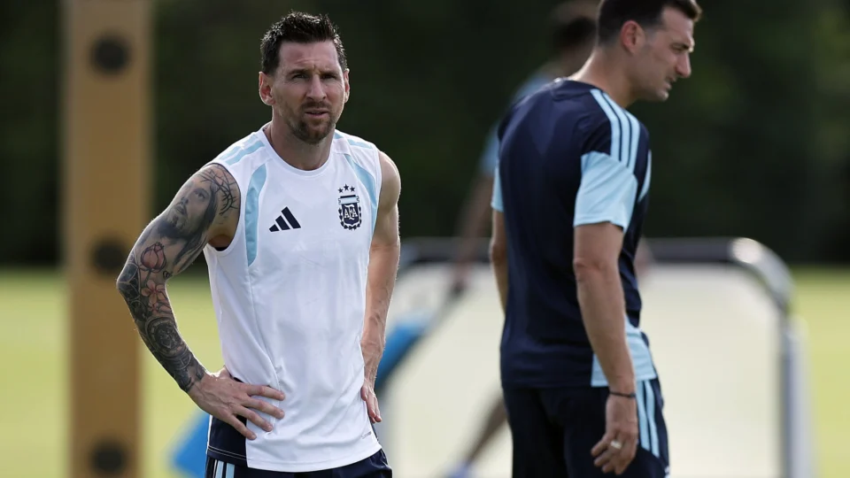 Messi e Scaloni