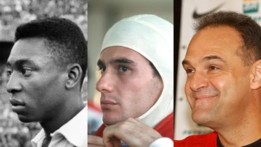 Pelé, Senna e Oscar: exemplos que deveriam inspirar a seleção.