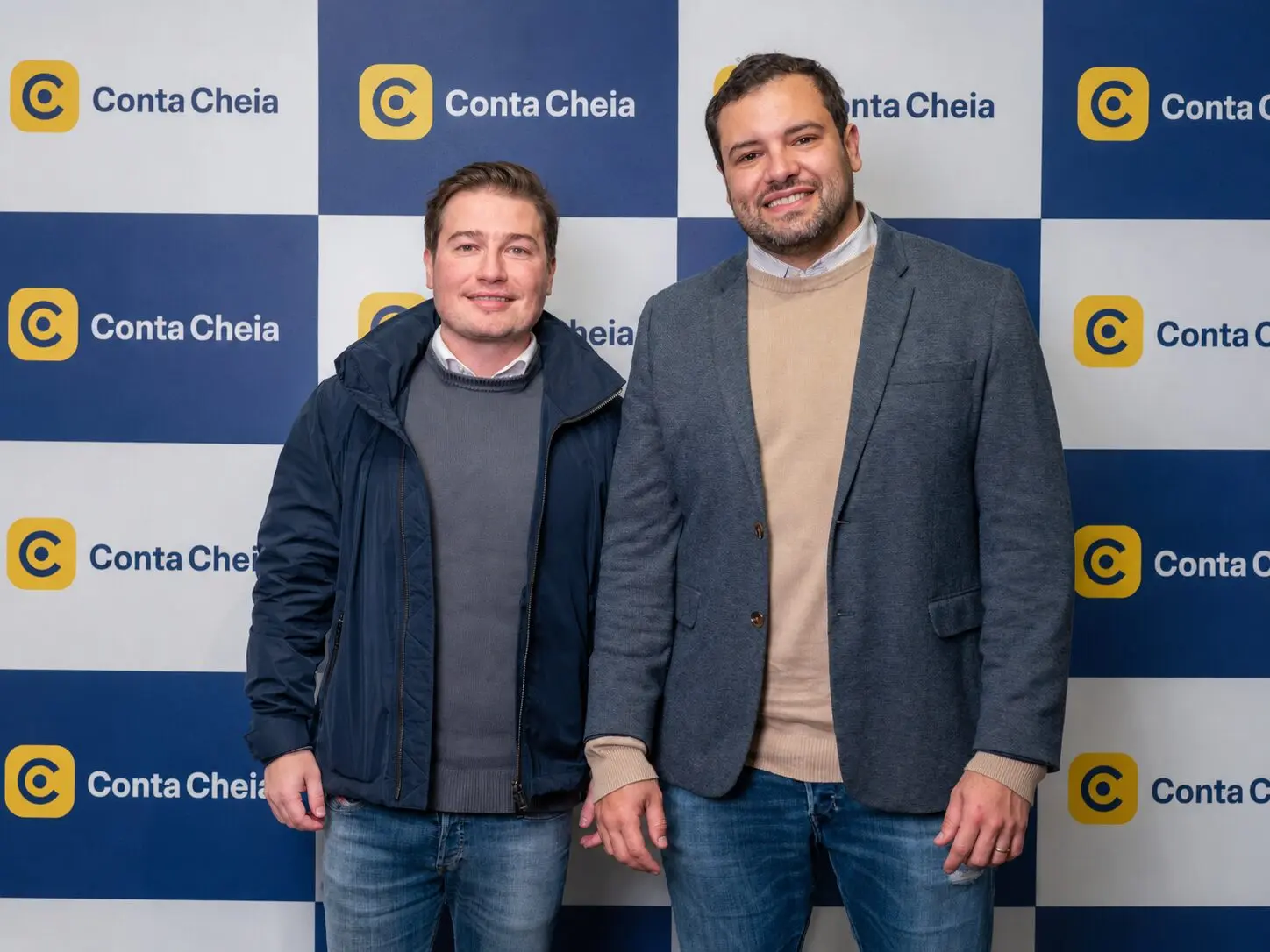 Gabriel Nasser, CEO, e Giovani Girotto, COO da Conta Cheia, lideram a expansão da fintech paranaense, que captou R$ 50 milhões para ampliar sua atuação no mercado de crédito consign