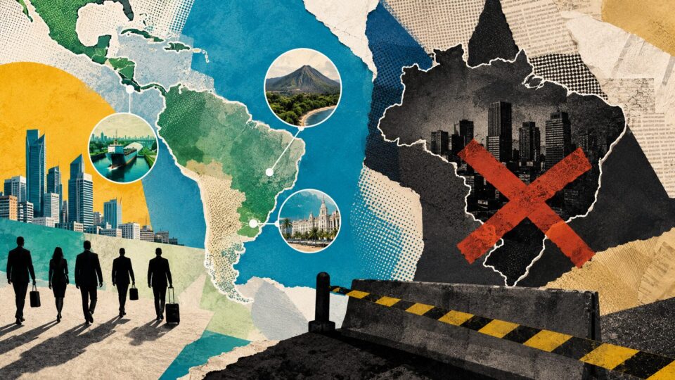 Milionários evitam o Brasil: Uruguai, Panamá e Costa Rica lideram atração de riqueza