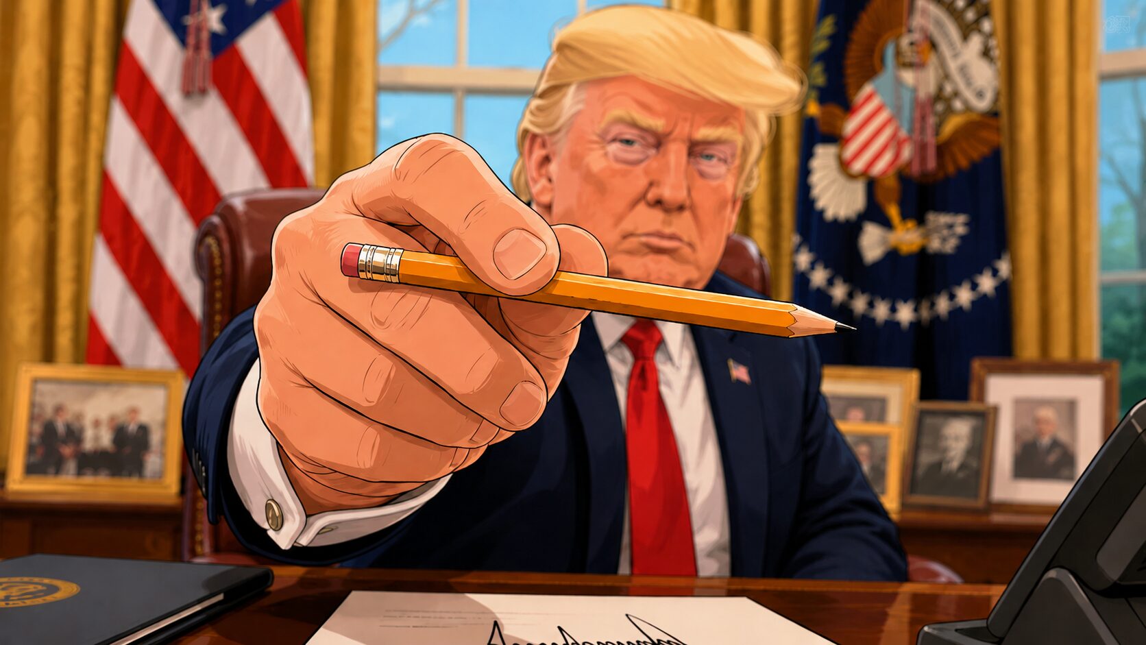 Quer entender as tarifas de Trump? Pegue um lápis