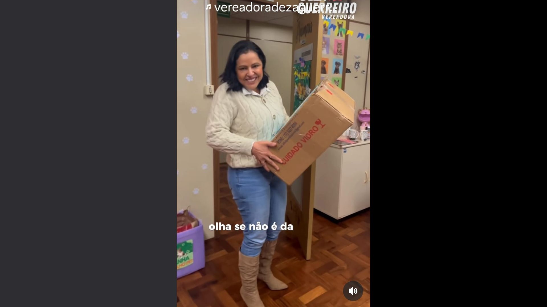 Vereadora dedicada à causa animal recebe cachorro morto em caixa no RS