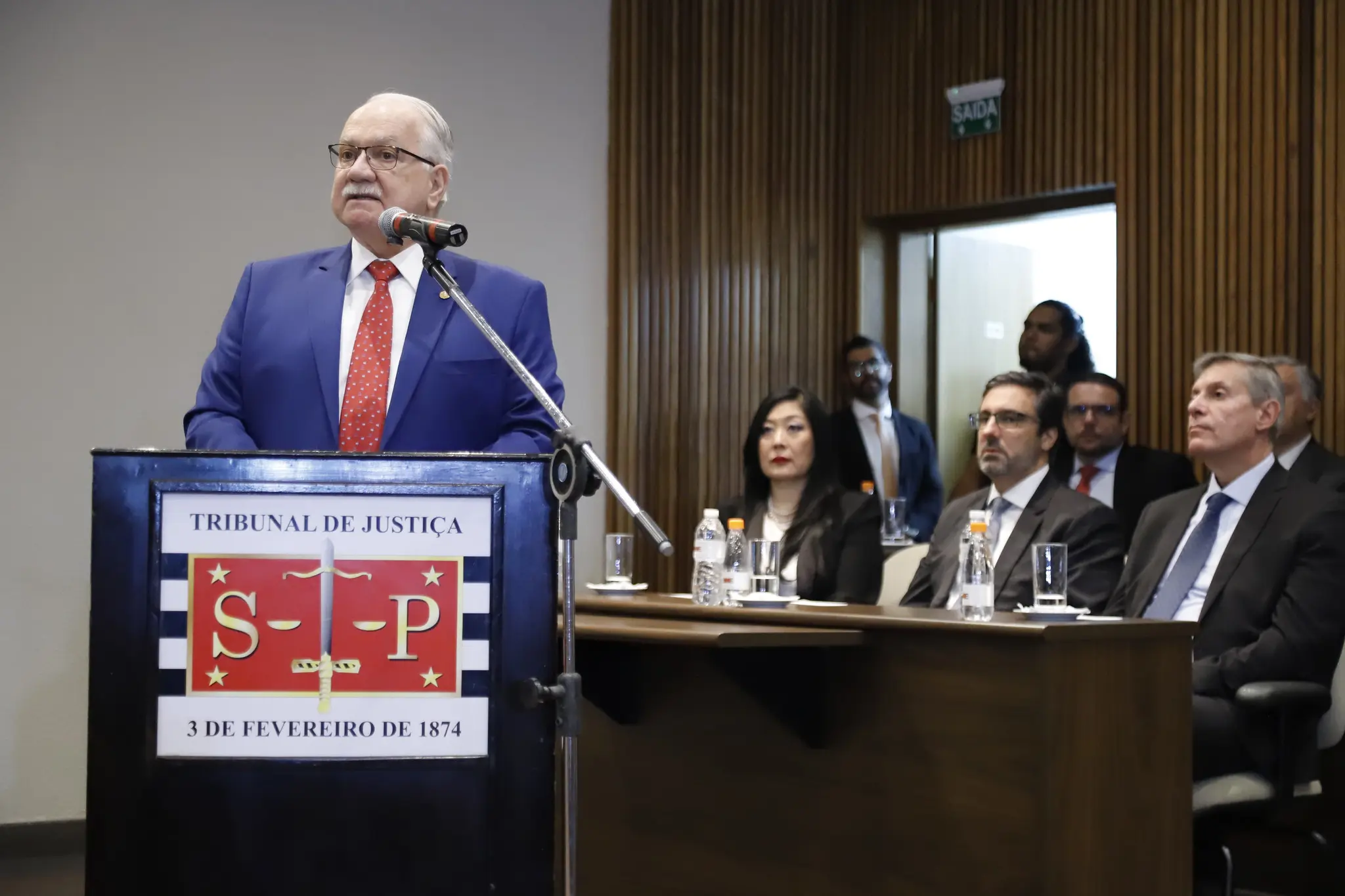 Cerimônia contou com a participação de Edson Fachin.