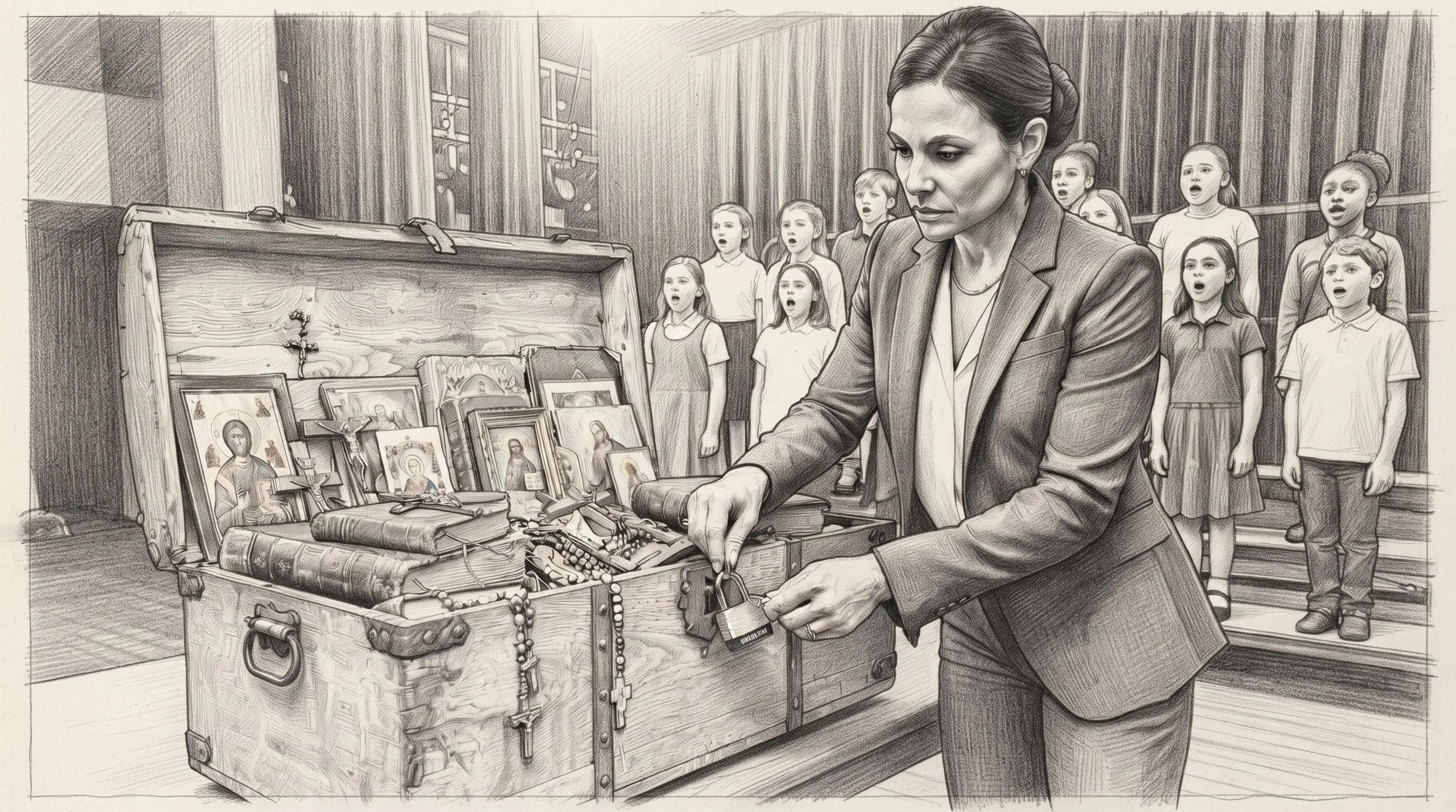 promotora religião inconstitucional