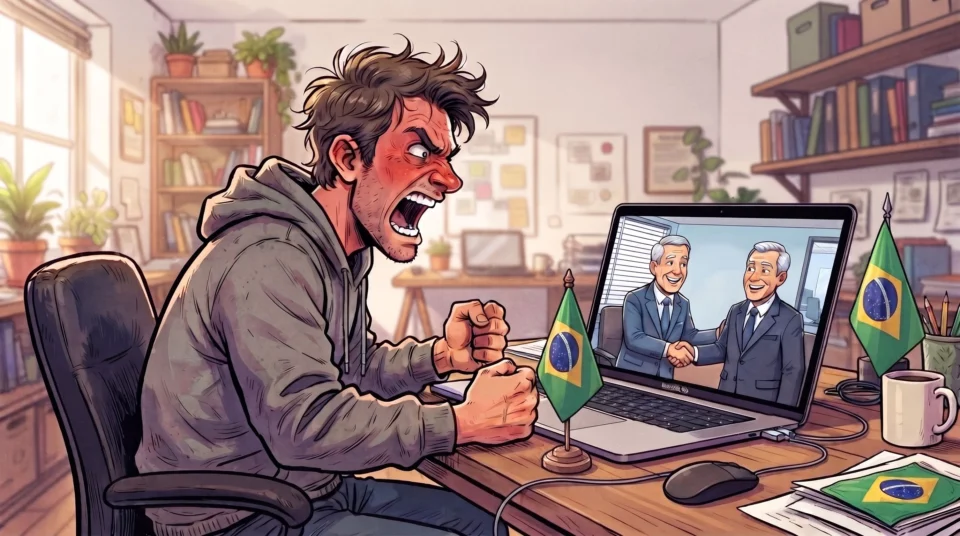 direita centrão redes sociais
