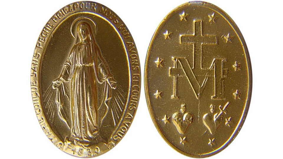 Medalha de Nossa Senhora das Graças.
