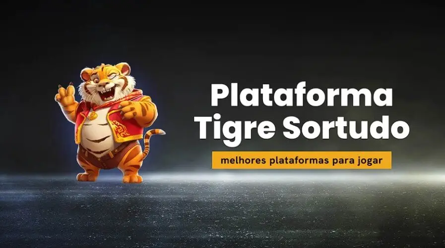 Imagem ilustrativa do guia de plataformas com Tigre Sortudo, com a figura de um tigre e texto descritivo do guia.