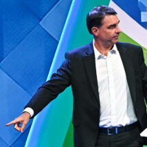 O senador e pré-candidato a presidente, Flávio Bolsonaro. Imagem referente a matéria