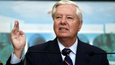 O senador republicano Lindsey Graham morreu após uma doença repentina, informou sua equipe Imagem referente a matéria
