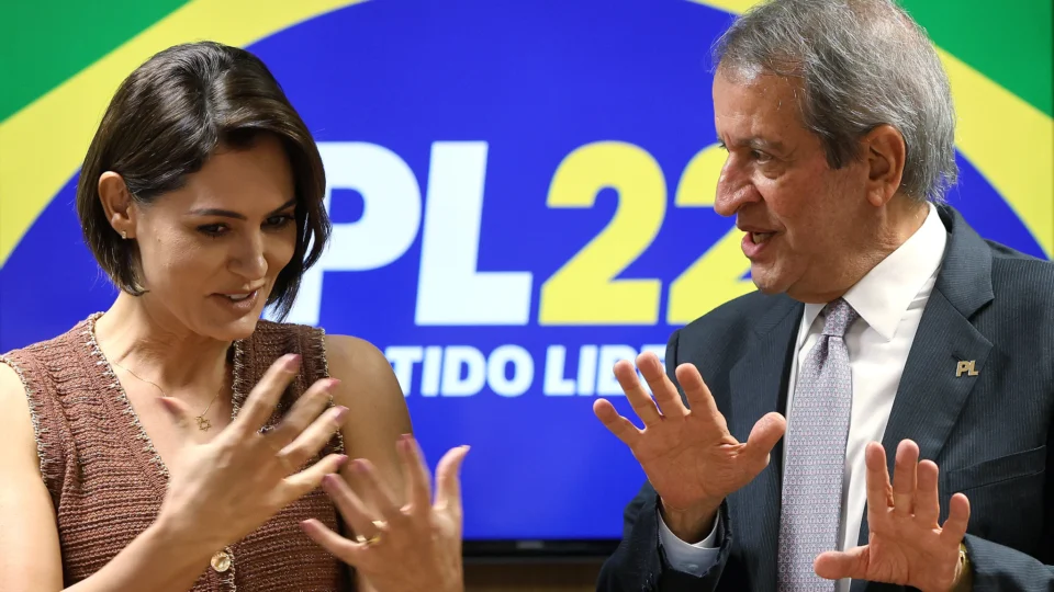 Michelle Bolsonaro Valdemar da Costa Neto PL Senado DF