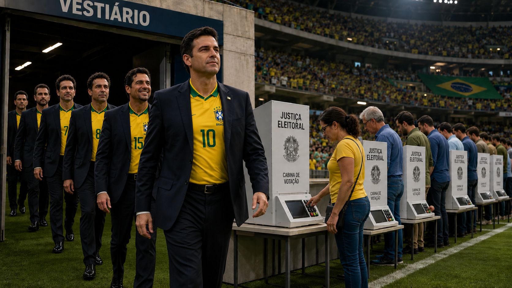 Em outubro, é o voto do brasileiro que vai convocar seus representantes para os próximos quatro anos.