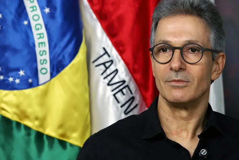 Zema questiona decisão de Alexandre de Moraes que suspendeu as visitas de Flávio Bolsonaro a Jair Bolsonaro.
