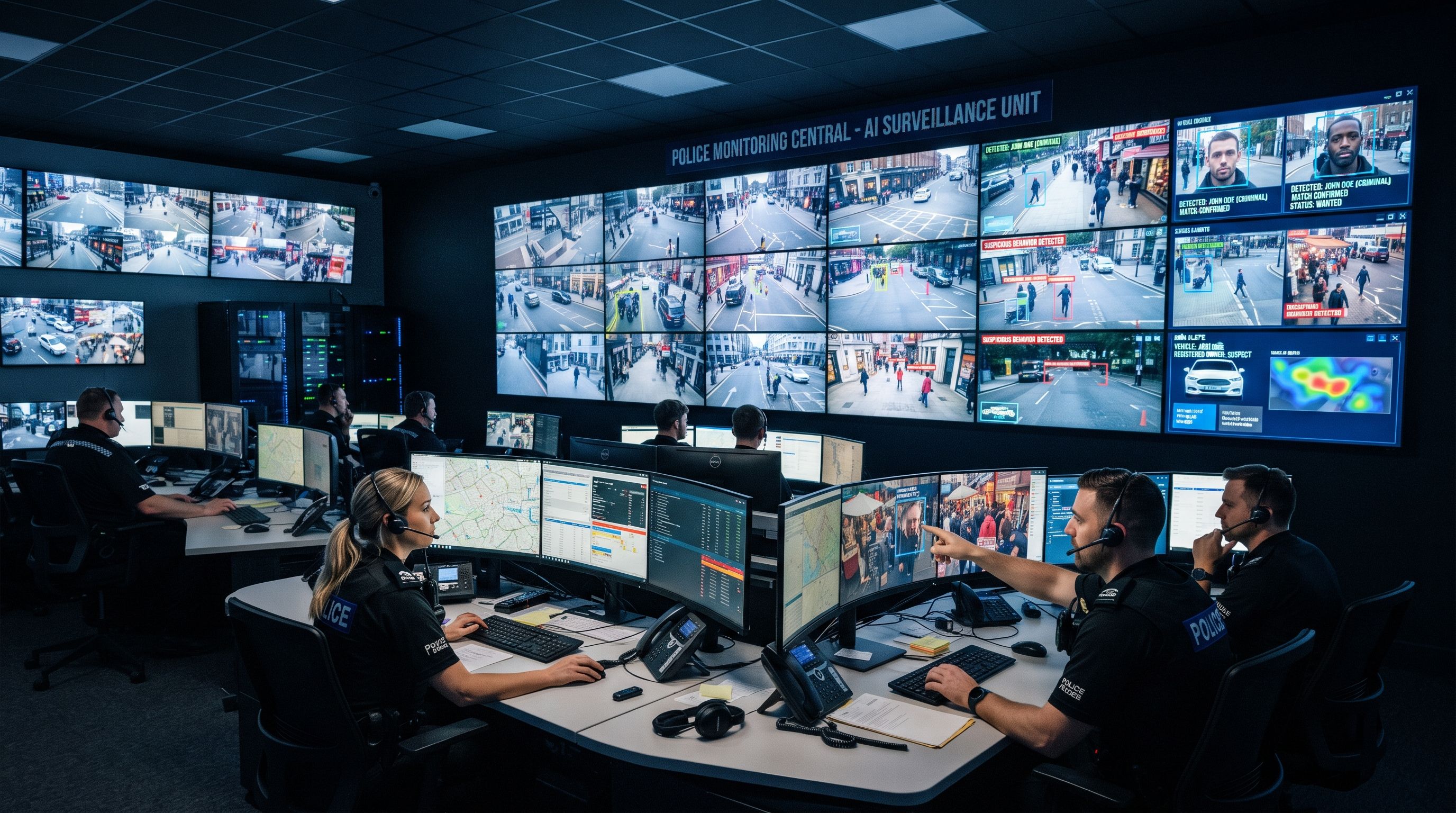 inteligência artificial segurança pública monitoramento