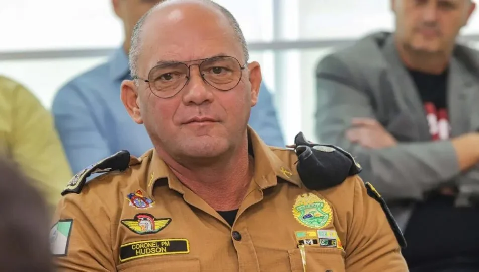 Coronel Hudson reassume a Secretaria de Segurança Pública do Paraná.