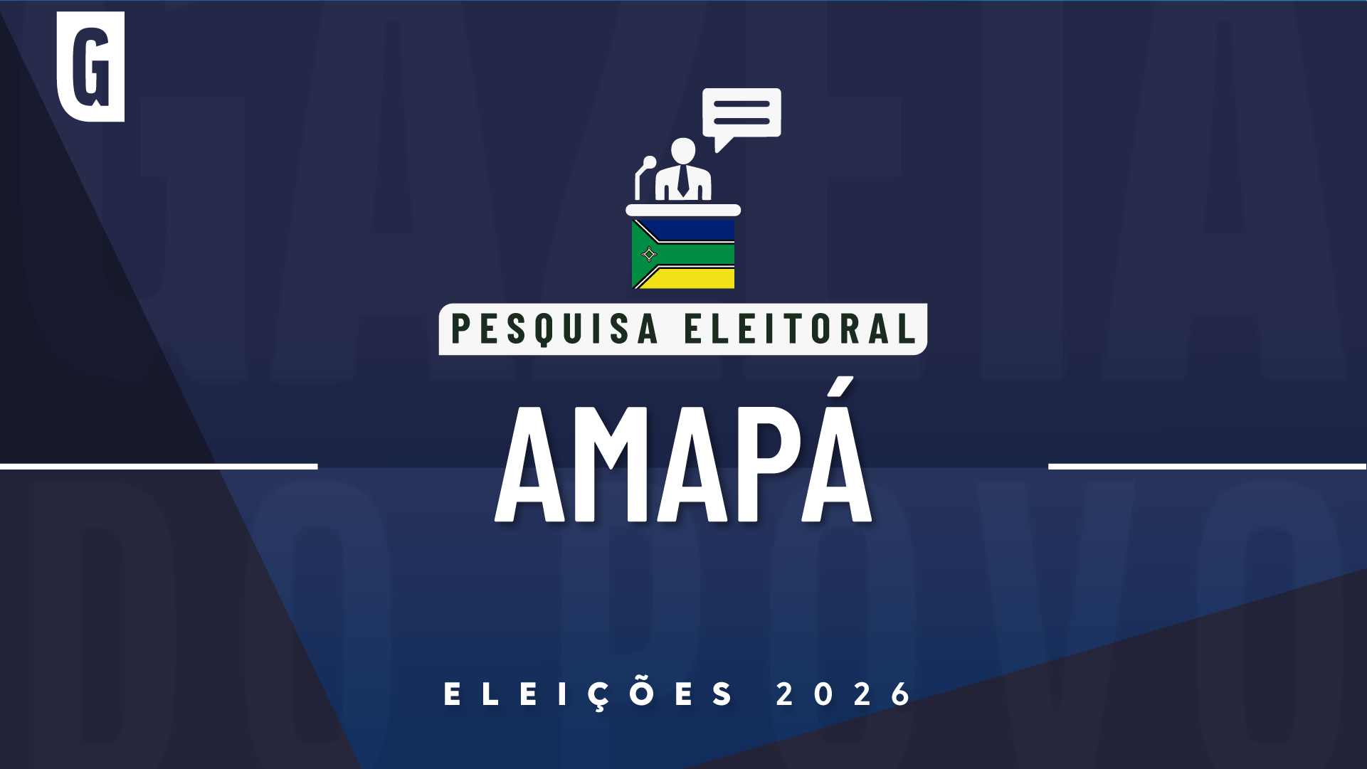 Paraná Pesquisas ouviu 1.100 eleitores no Amapá.