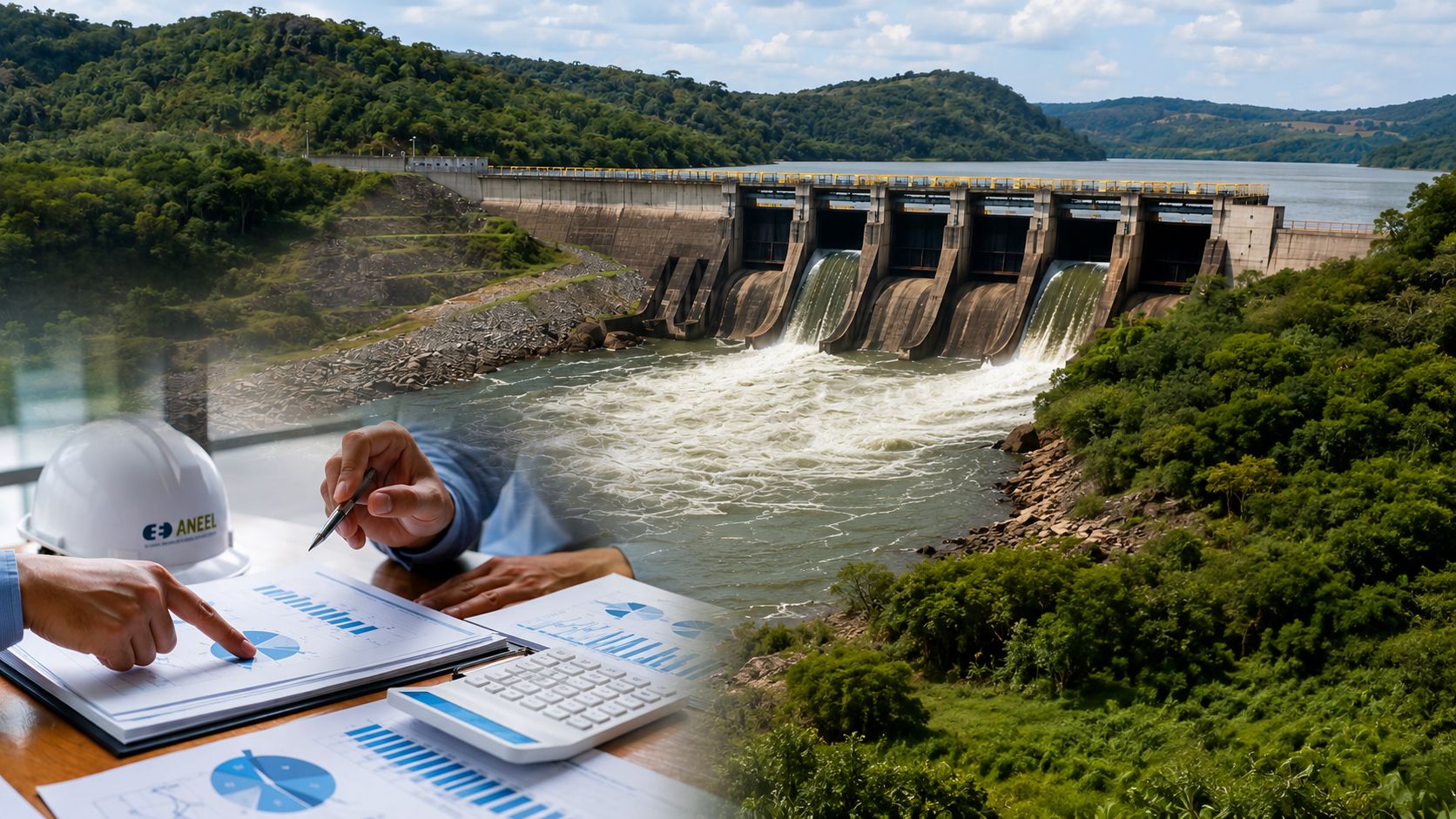 A ANEEL avalia a maturidade de projetos hidrelétricos que poderão disputar o próximo leilão de energia firme.