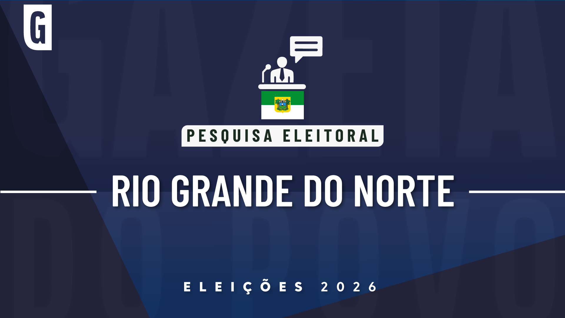 AtlasIntel entrevistou 1.245 pessoas no Rio Grande do Norte.