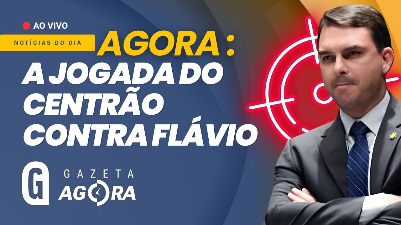 Gazeta Agora: jogada do Centrão muda o caminho de Flávio Bolsonaro nas eleições