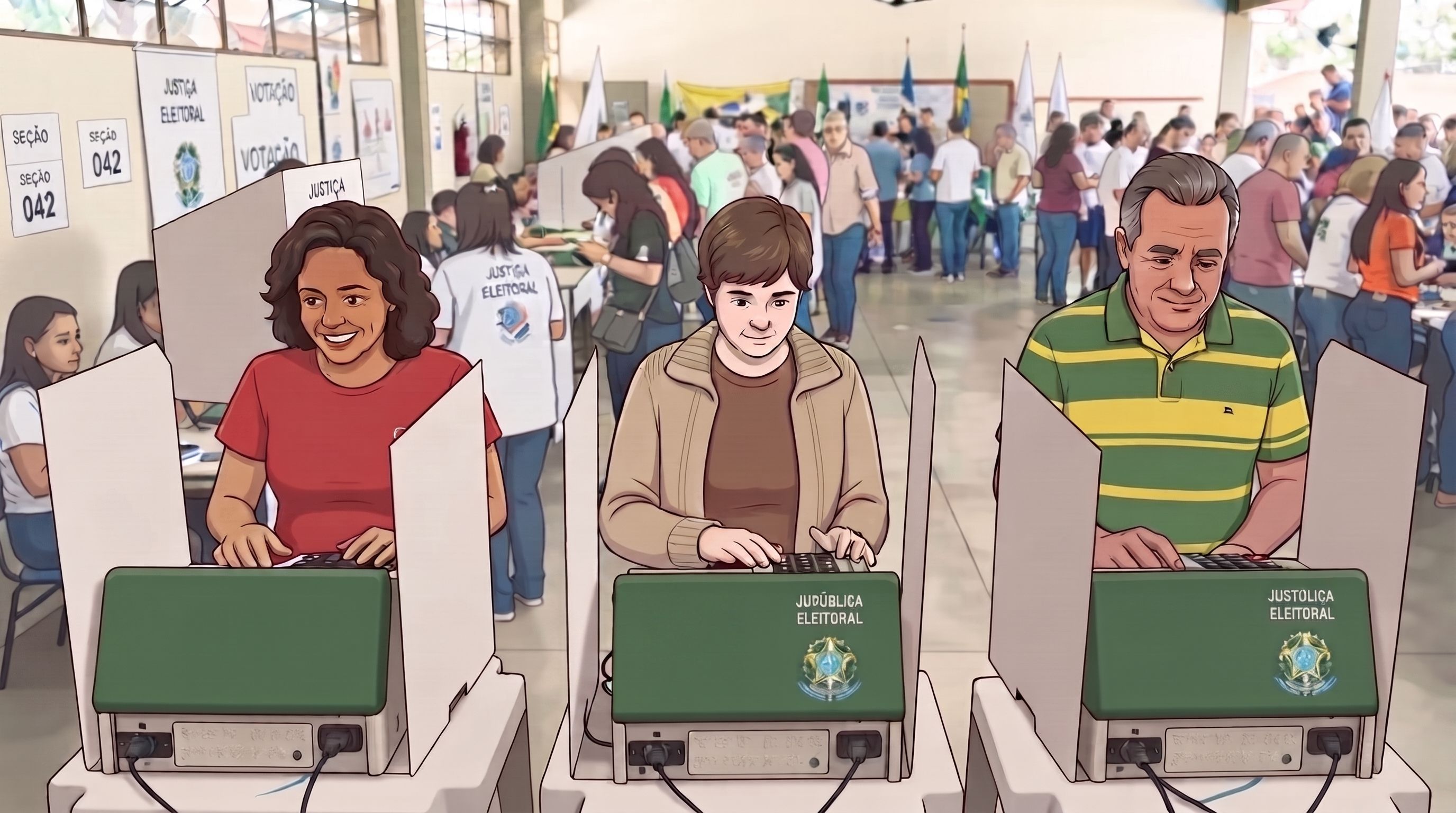 Um terço dos eleitores não tem preferência ideológica; eles é que decidirão a eleição.