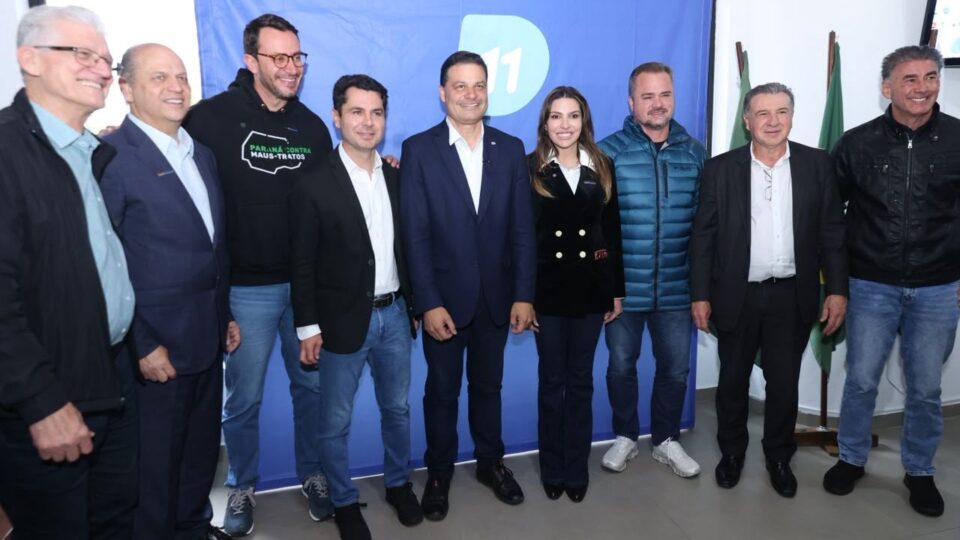 União Brasil e Progressistas declaram apoio a Sandro Alex e Alexandre Curi no Paraná