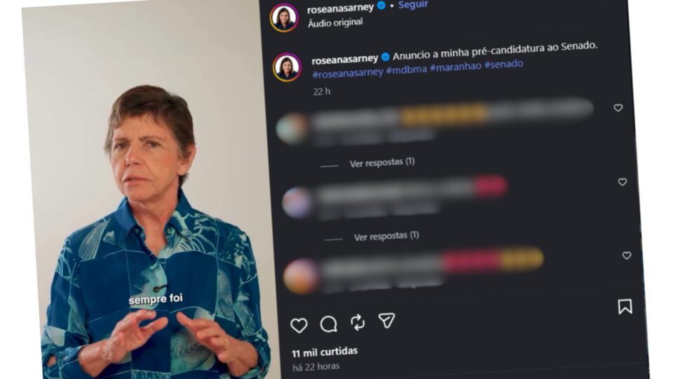 Roseana Sarney anuncia pré-candidatura ao Senado após tratar câncer raro