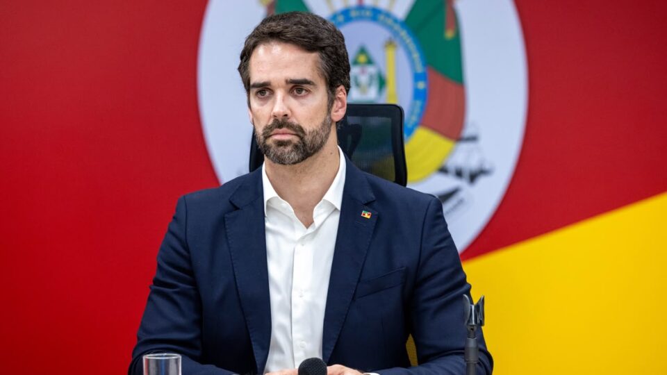 Eduardo Leite publica e apaga vídeo com previsão equivocada sobre cheia do Rio Taquari no RS