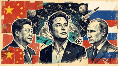 O plano da China e da Rússia para neutralizar a SpaceX e dominar a órbita da Terra