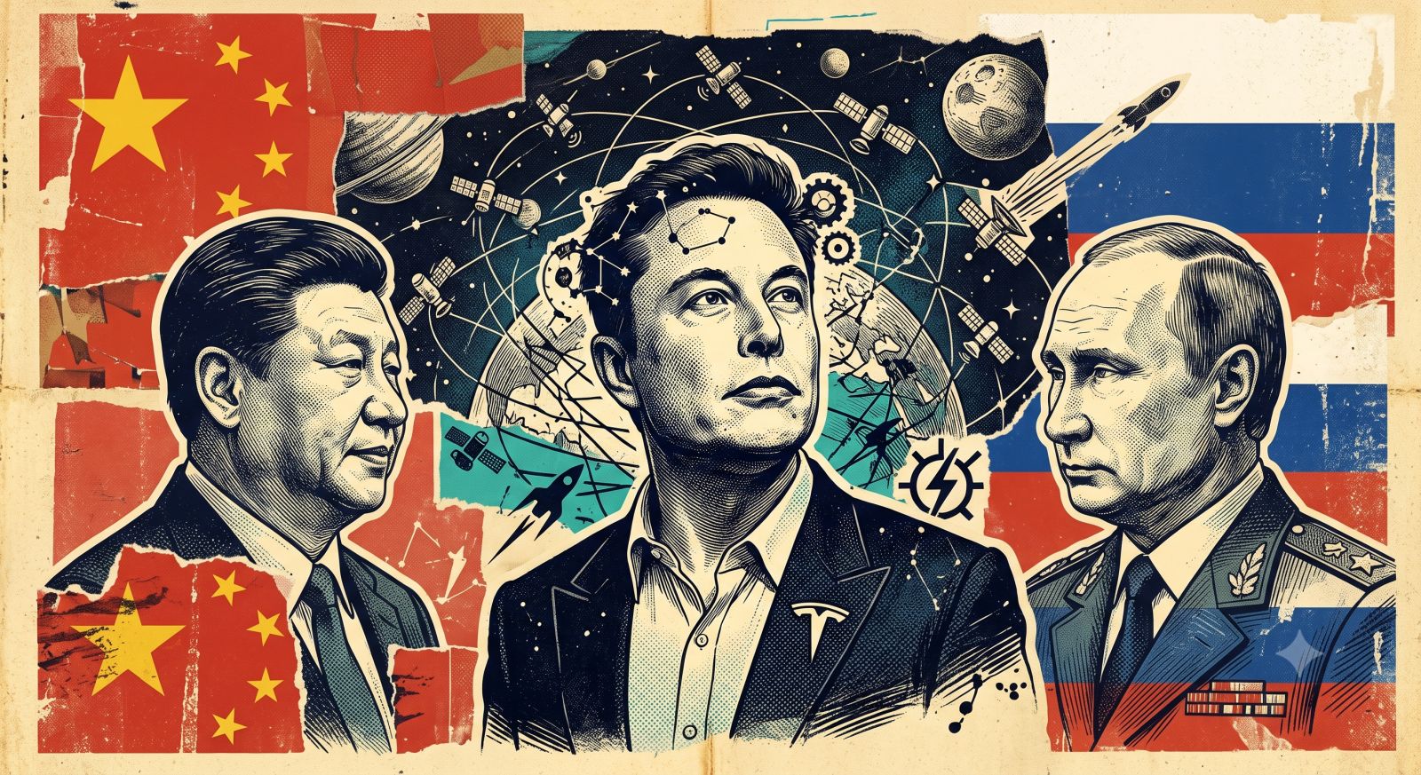 O plano da China e da Rússia para neutralizar a SpaceX e dominar a órbita da Terra