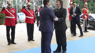Encontro entre Tarcísio e Milei