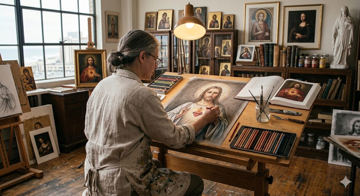 Como um convento abandonado virou um estúdio de arte em Atlantic City?