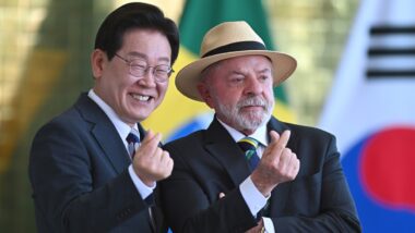 Lula e Lee Jae-myung