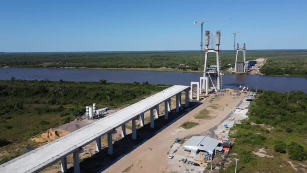 Acesso a ponte no Mato Grosso do Sul pela Rota Bioceânica deve ser concluído apenas em 2027, mas ainda sem previsão orçamentária.